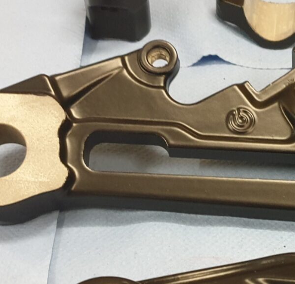Ankerplatte Bremssattel hinten